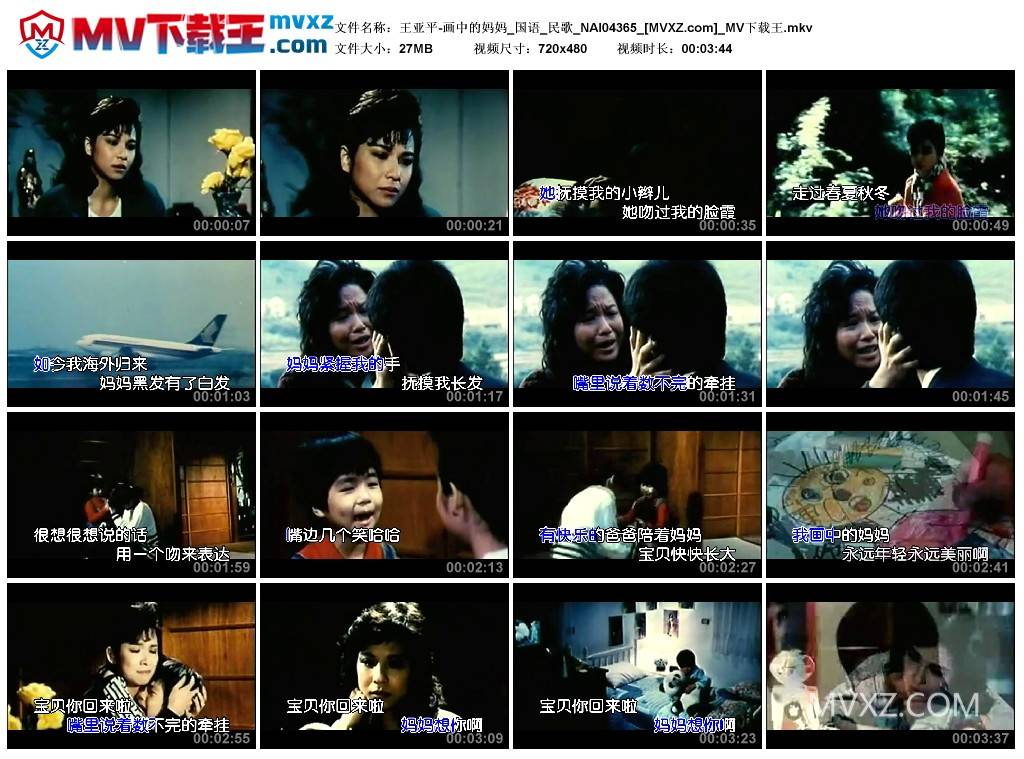 王亚平-画中的妈妈_国语_民歌_NAI04365